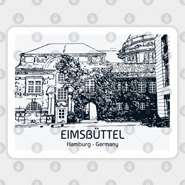 Eimsbüttel - Germany Magnet by Lakeric